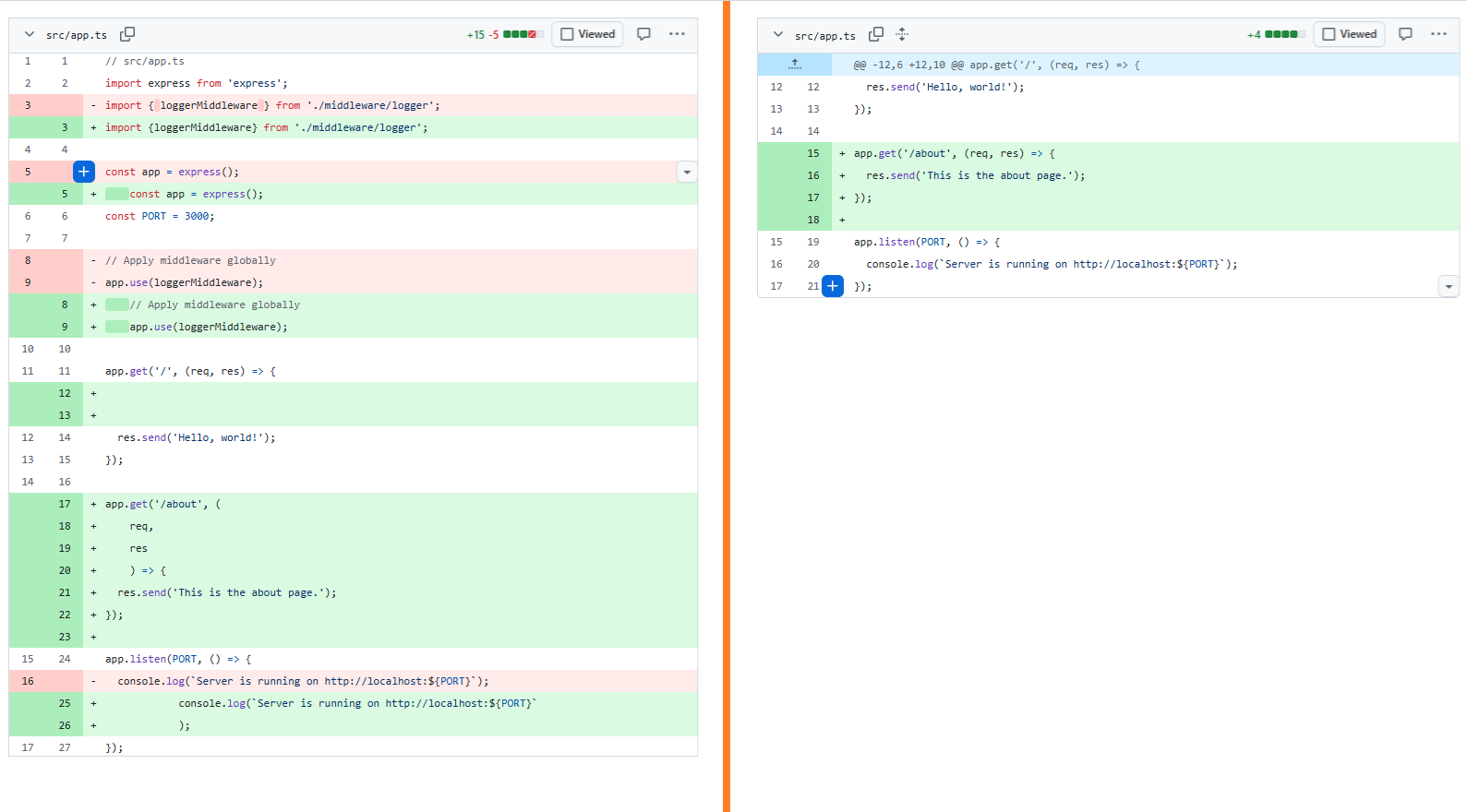 Konfigomatik demo sequence